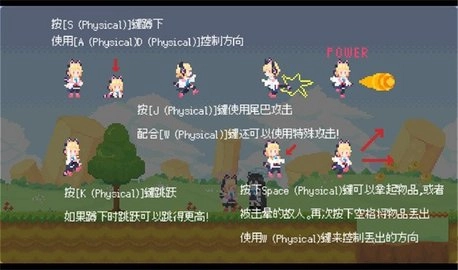 桃气的神奇尾巴自制版