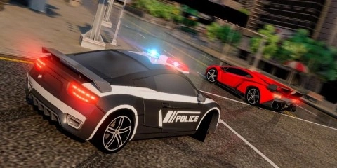 正义警察警车驾驶图2