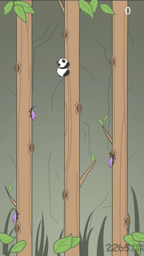 熊猫爬树图1
