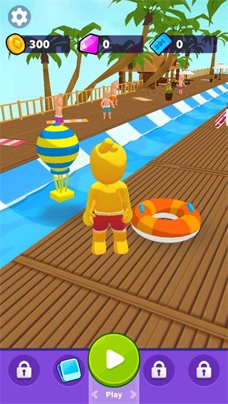 水上乐园滑行大作战正版图2