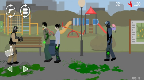 火柴人僵尸突袭