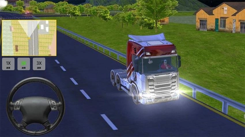 卡車司機(jī)駕駛游戲截圖2
