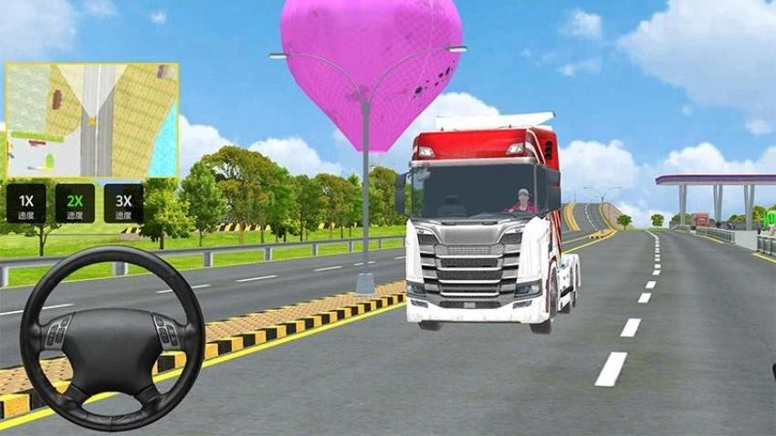 卡車司機(jī)駕駛游戲截圖4
