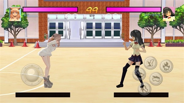 高中女生大決戰(zhàn)游戲截圖1