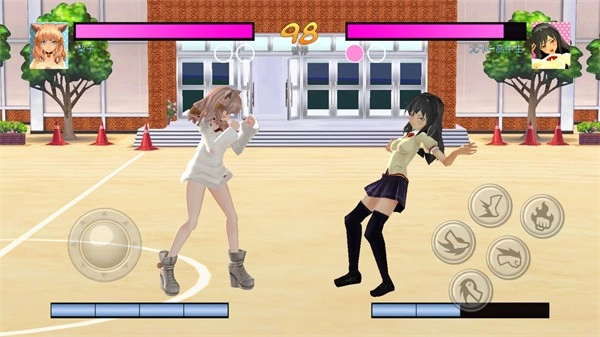 高中女生大決戰(zhàn)游戲截圖2