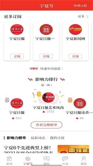 宁夏日报数字报