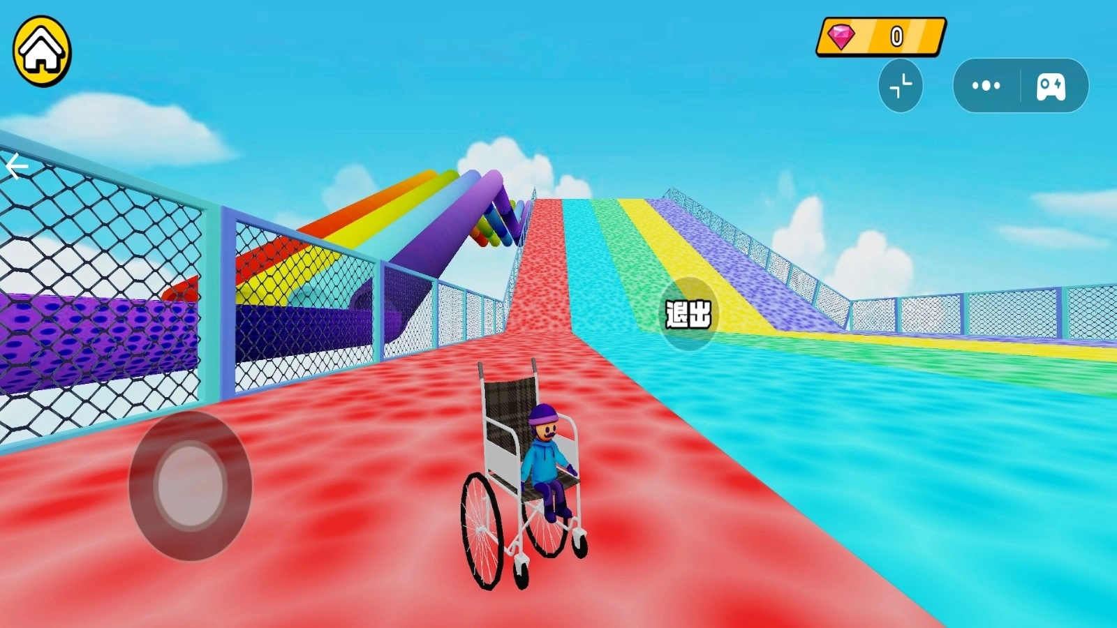 疯狂轮椅挑战赛截图1