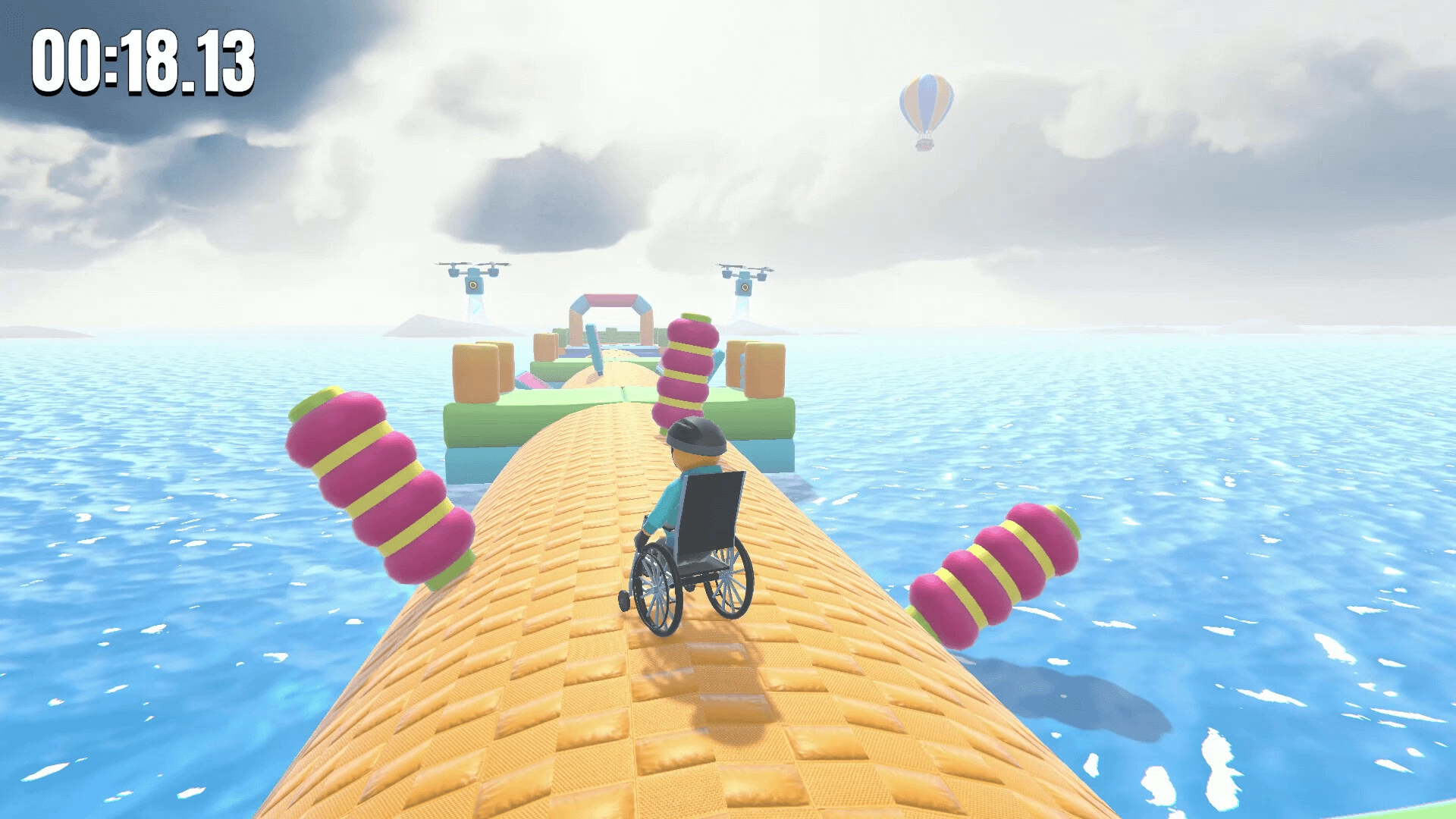 疯狂轮椅挑战赛截图3