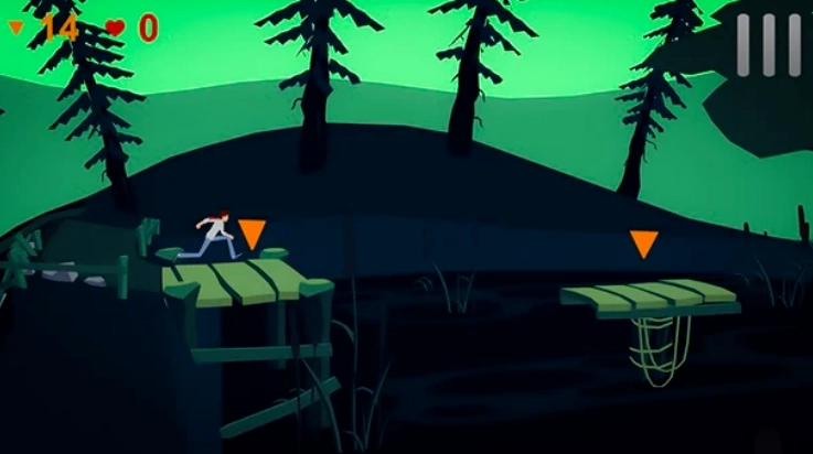 外星人追逐跑酷游戏