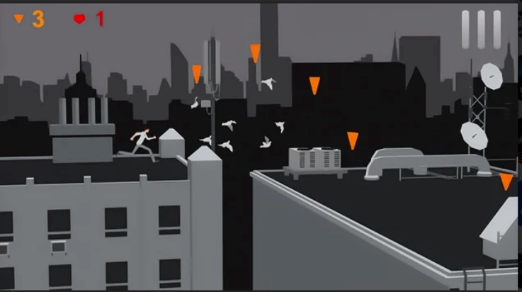 外星人追逐跑酷游戏