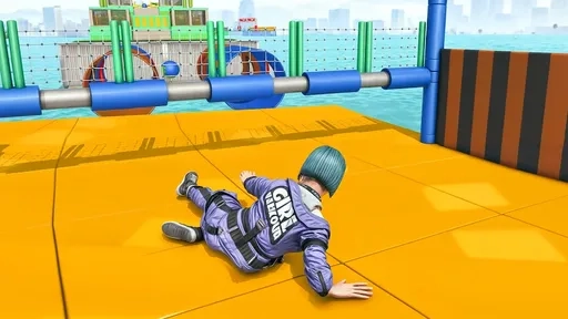 上坡跳跃跑酷屋顶