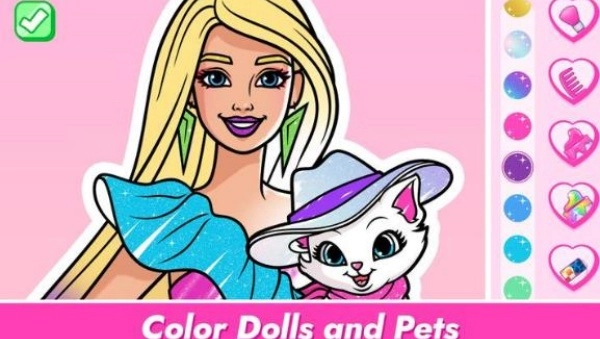 芭比娃娃色彩创作图3