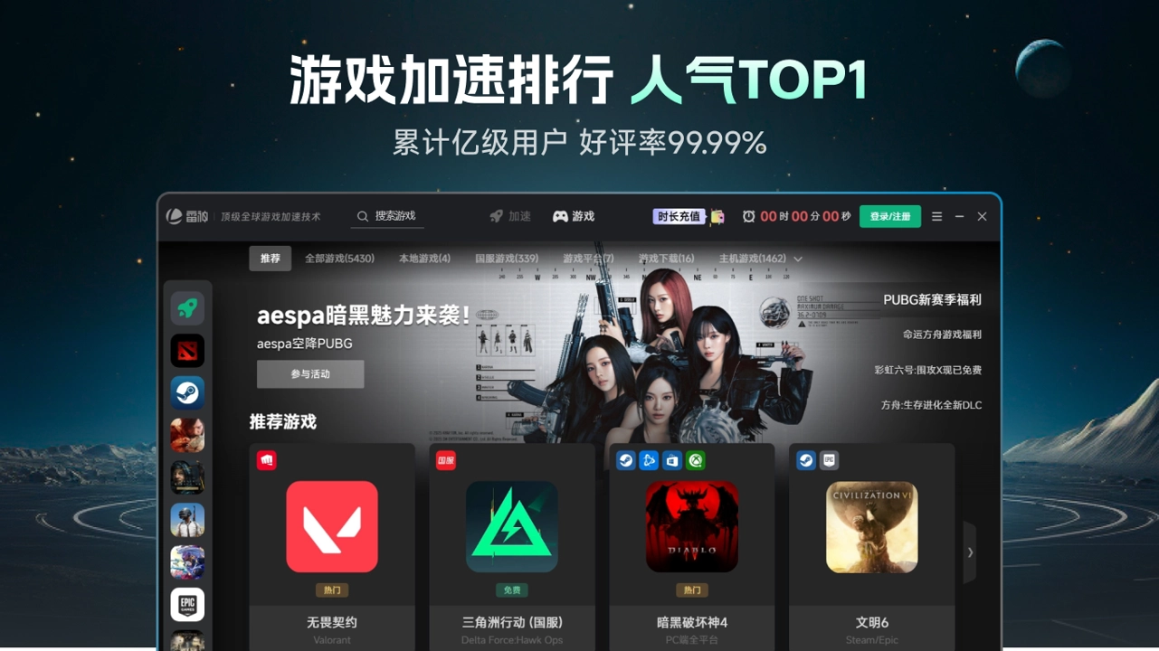 雷神加速器电脑版图4