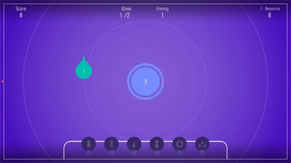 圆形防御汉化版图2