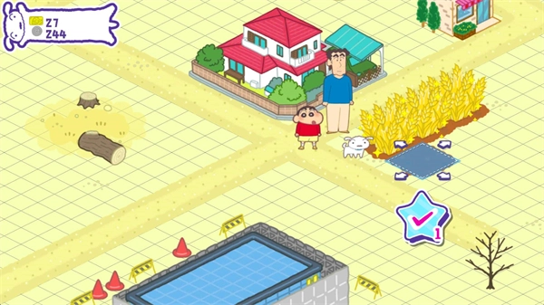 蜡笔小新春日部市大开发游戏图4