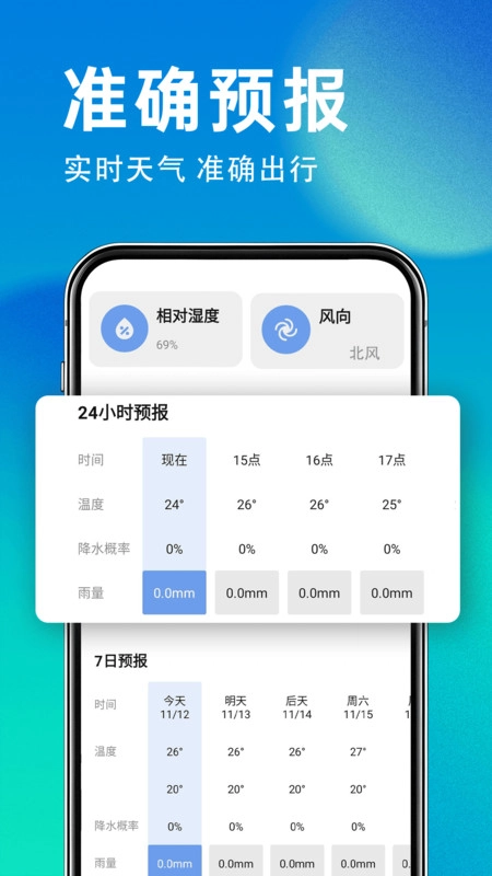 智能报天气