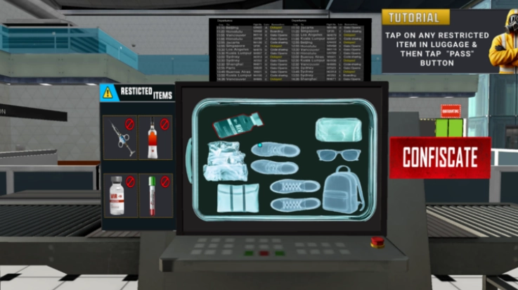 机场隔离区安检模拟器游戏(机组人员检疫值班)图1