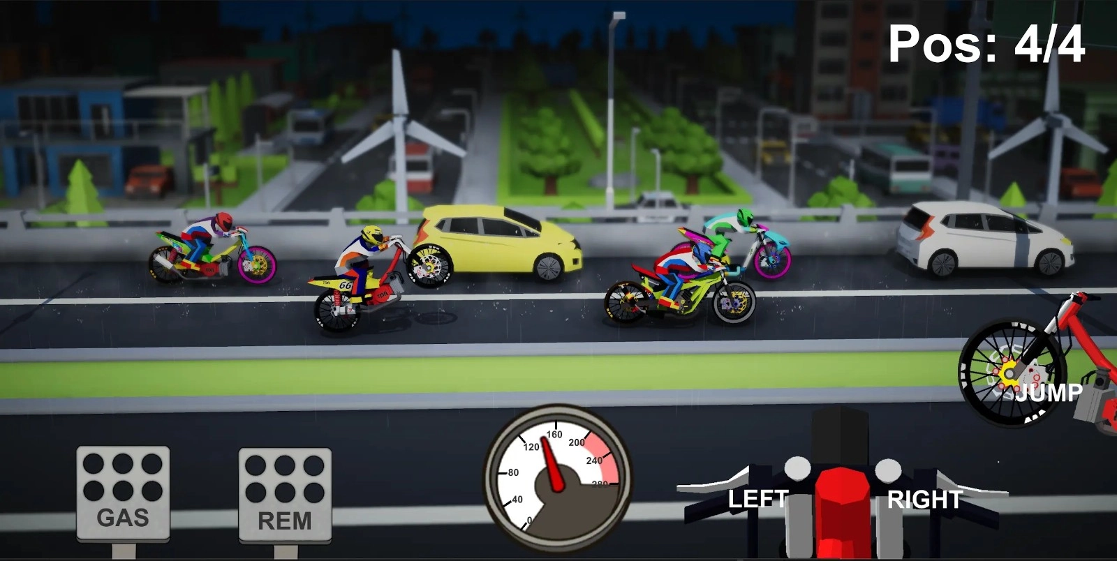 改装摩托车极速赛