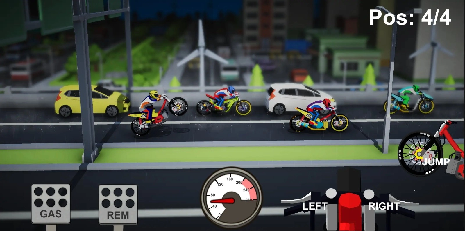 改装摩托车极速赛