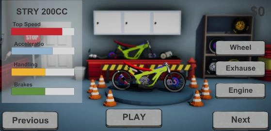 改装摩托车极速赛中文版