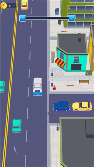 跑酷车神卡通竞速版图3