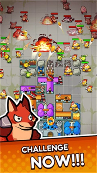 小鸡防御内购版图3