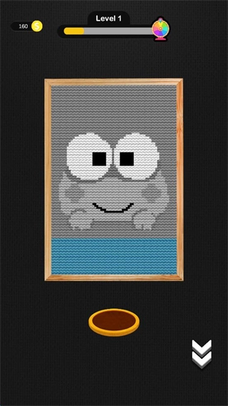 毛线颜色拼图图1