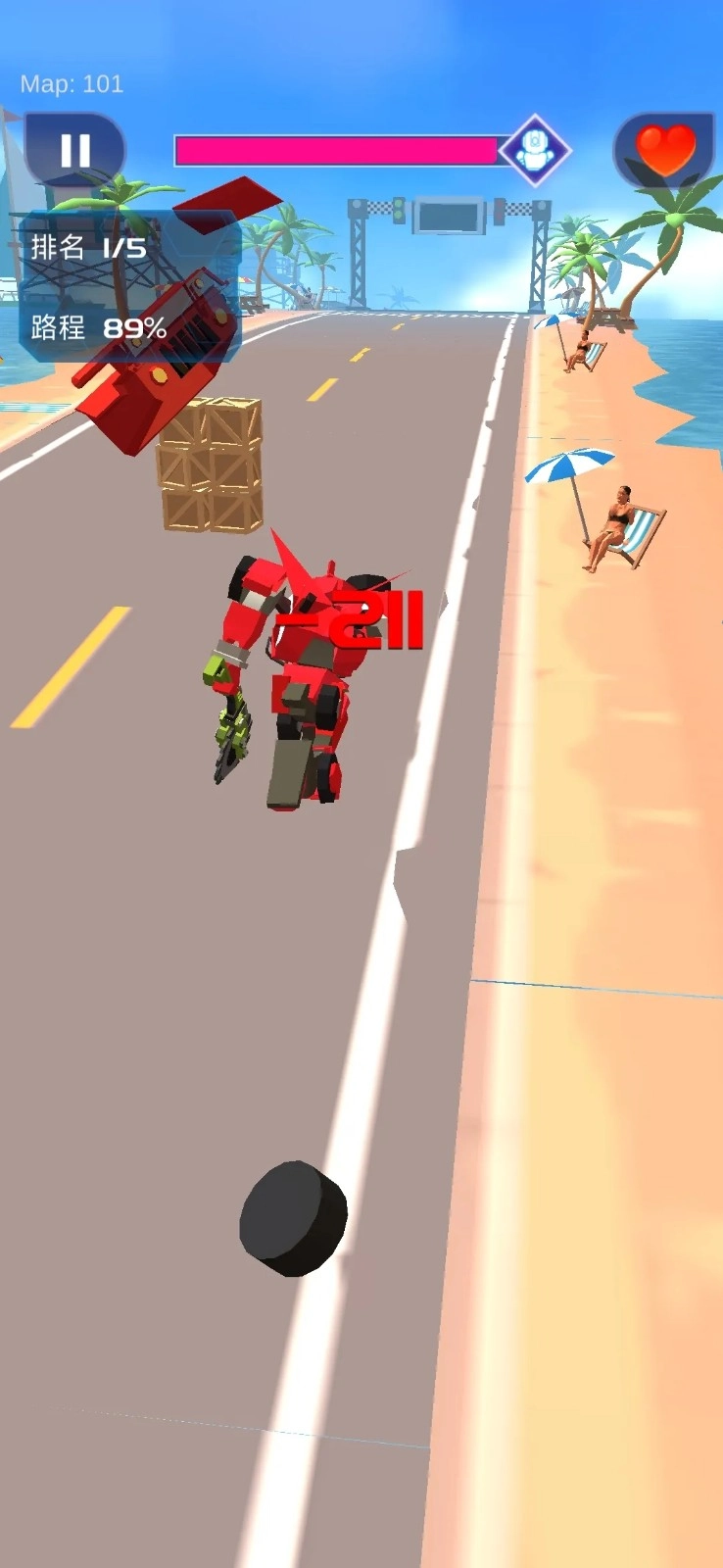 粉碎汽车机器人赛车图3