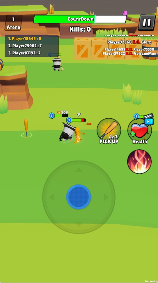 山海乱斗竞技场(Meme Battle War.io:Brawl Arena)图1