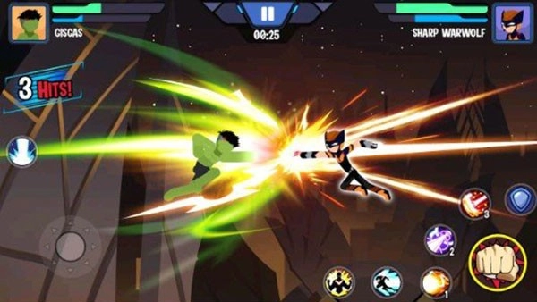 火柴人超级英雄战争图1