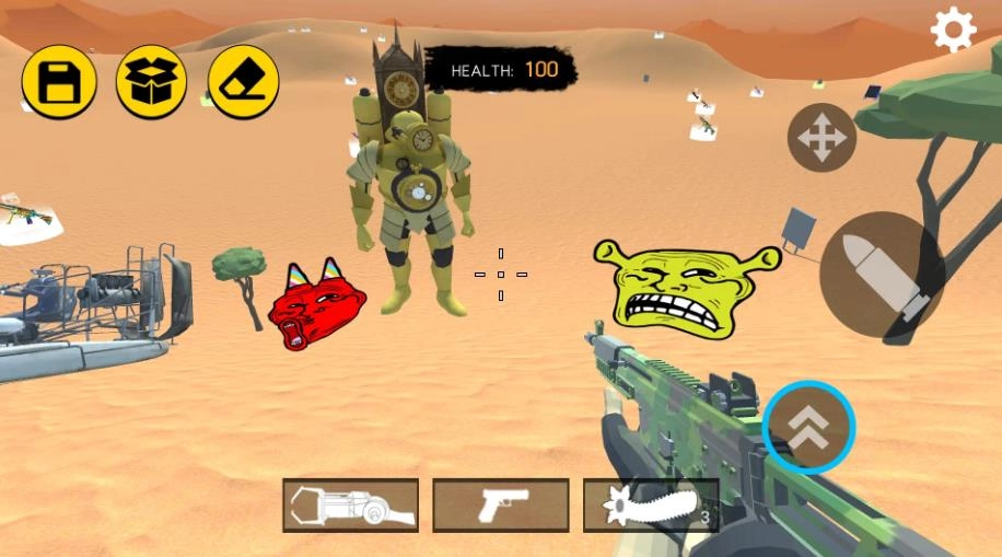 射击生存沙盒模组