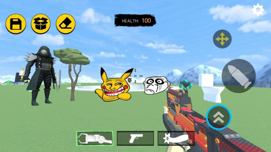 射击生存沙盒模组