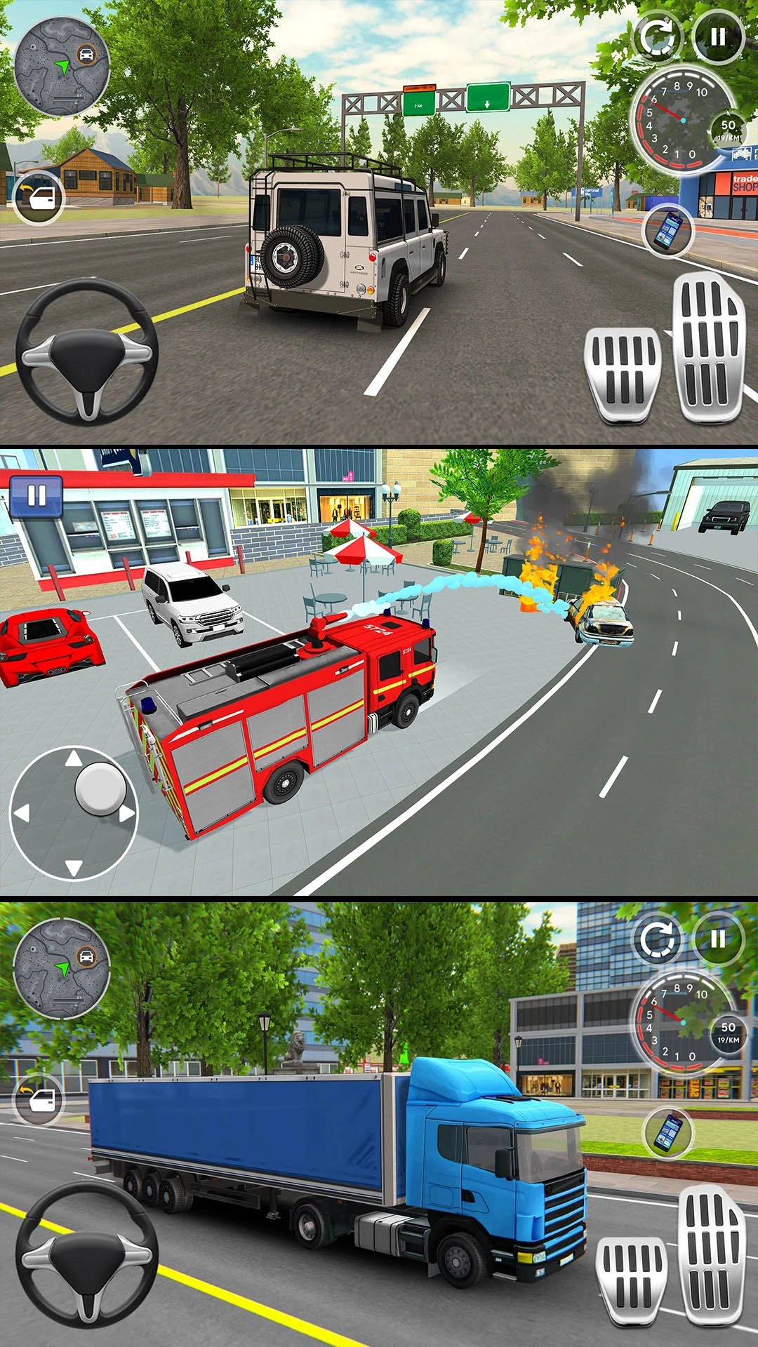 巨型汽车驾驶模拟图1