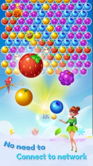 水果泡泡射击图2
