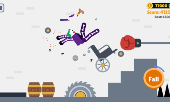 布娃娃跳跃下落大师