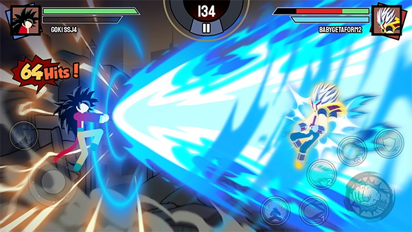 超级龙影格斗(Stickman Warriors)图2