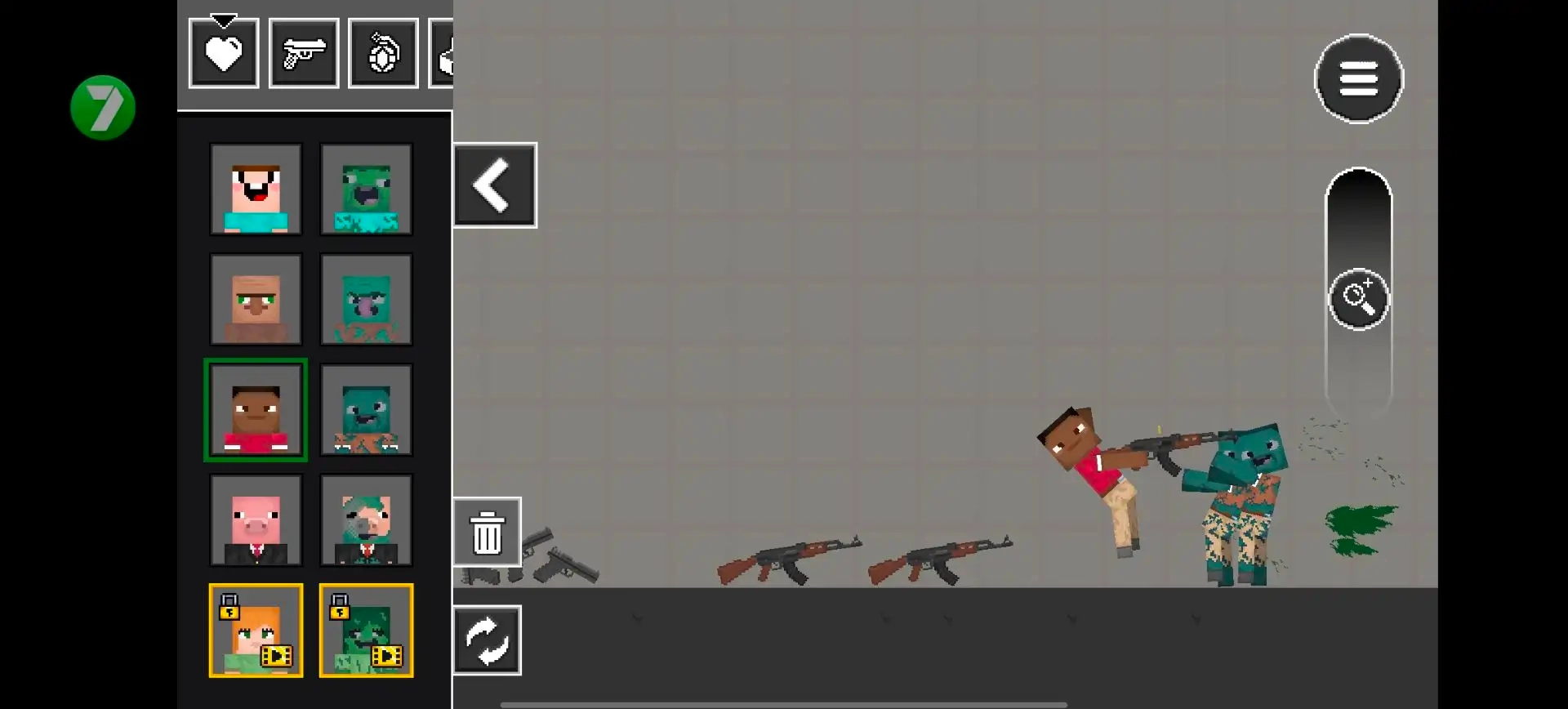 火柴人僵尸游樂場最新版-截圖2