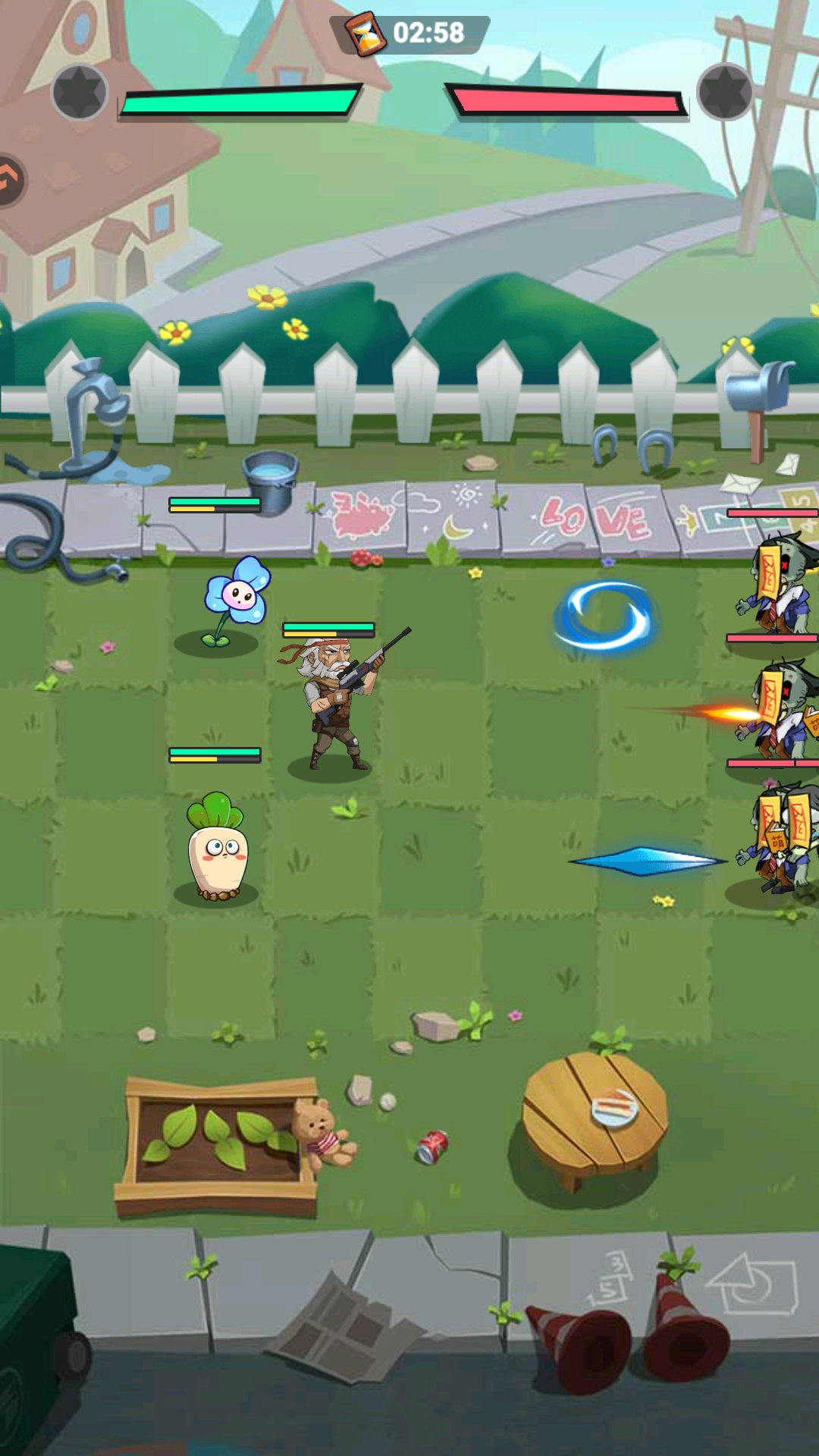 豆豆打僵尸正版图1