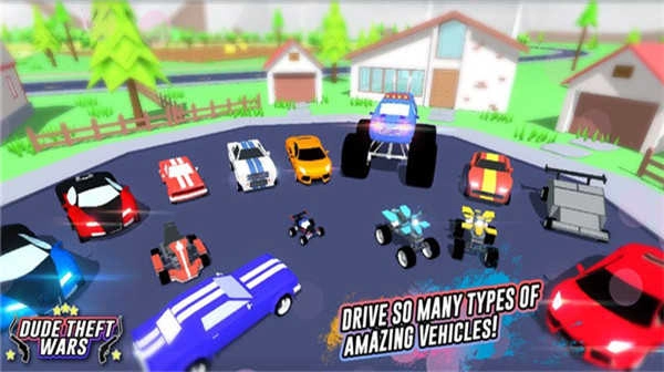 开放世界沙盒模拟器Dude Theft Warsc2图4