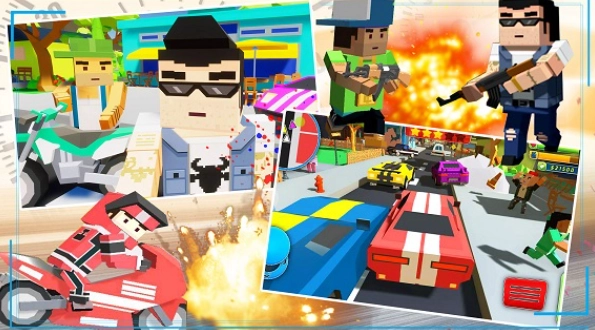 城市枪战吃鸡英雄游戏截图1