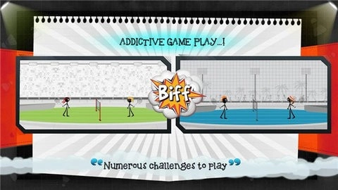 火柴人打羽毛球中文版图2