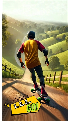 3D巅峰竞速山道飞驰（DownHill Racing Hill Racer 3D）截图1