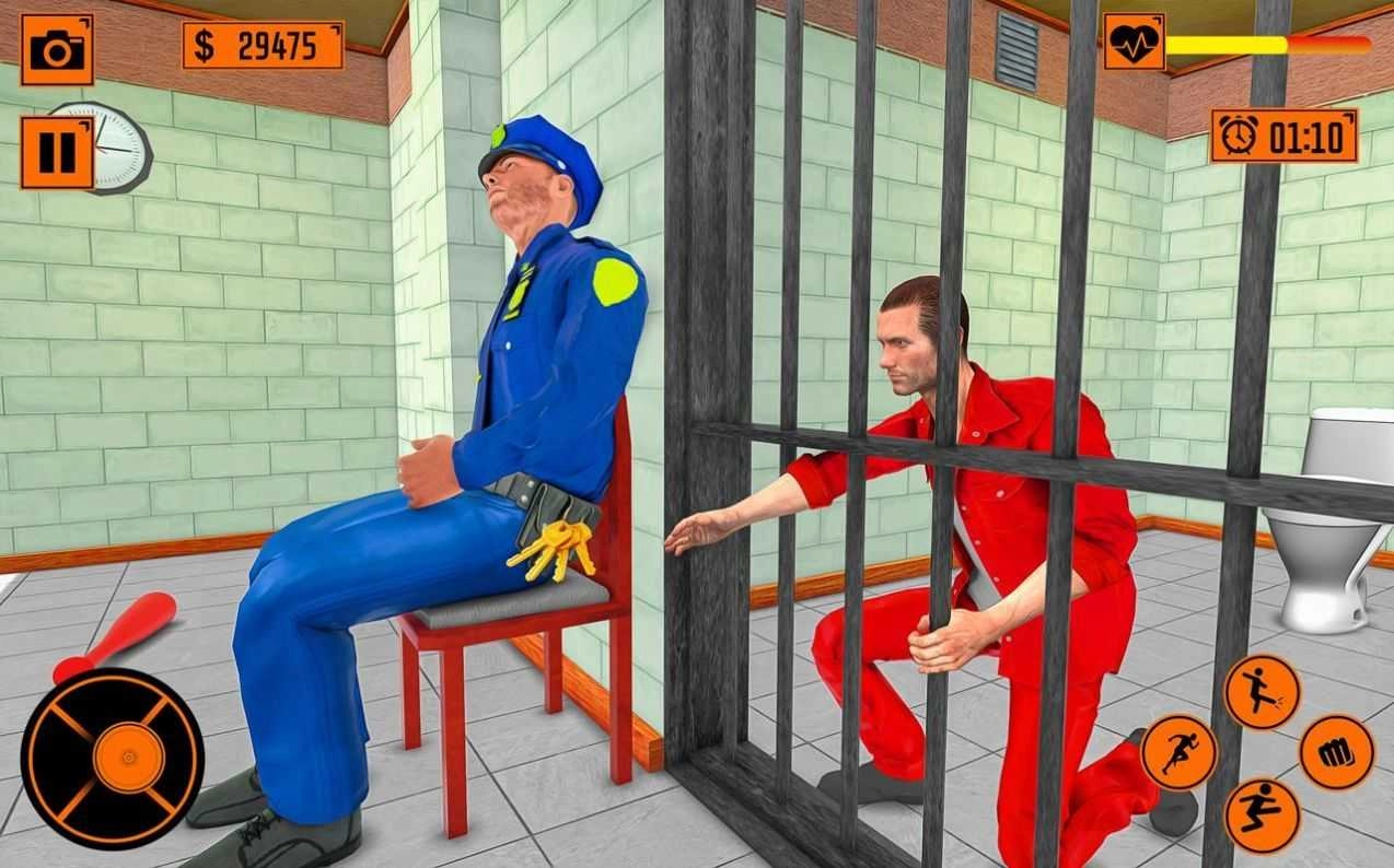 越狱逃脱模拟器(Grand Police Prison Jail Break)(3)