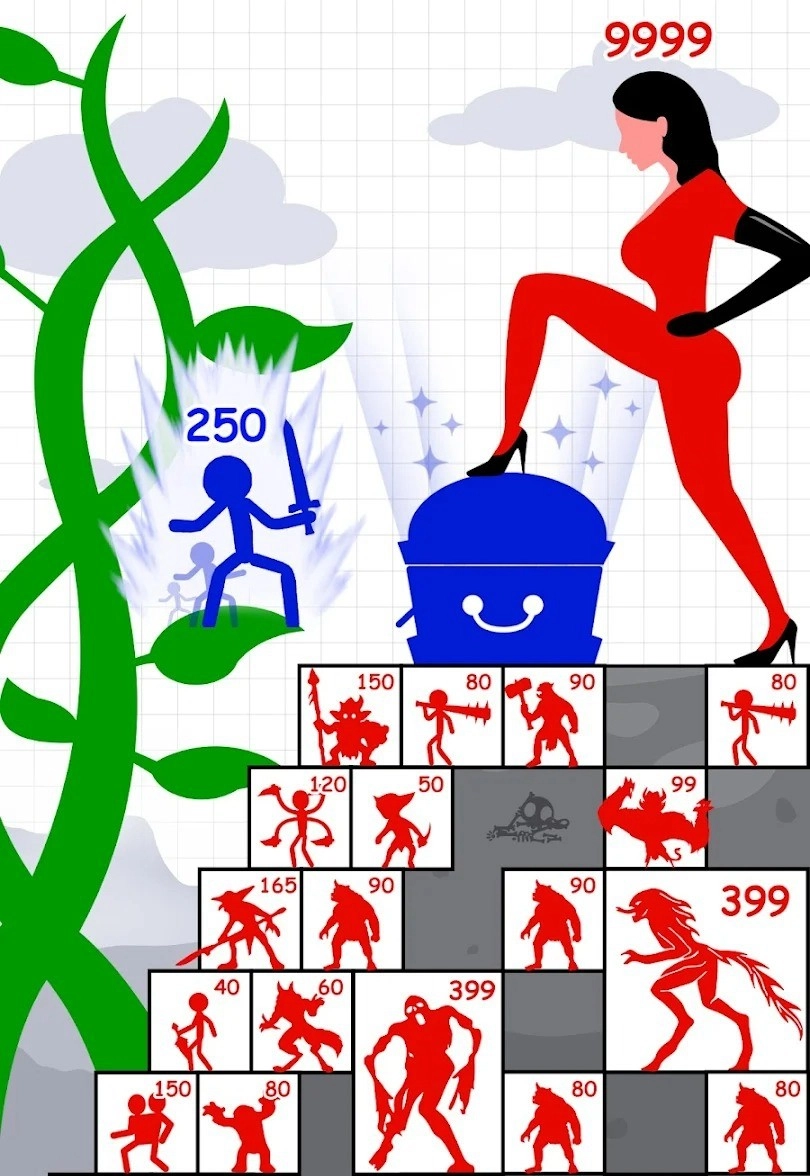 火柴人英雄塔防免广告图1