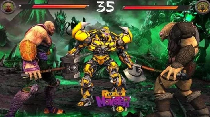 机器人大战怪物(2)