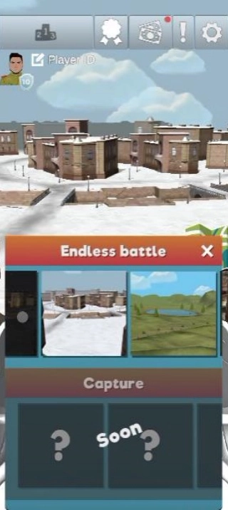 在现场一兵一卒