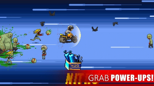 僵尸突围摩托车游戏正版图1