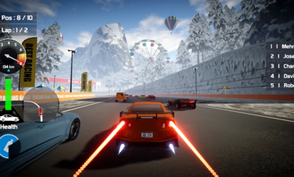 立体赛车模拟3D图1