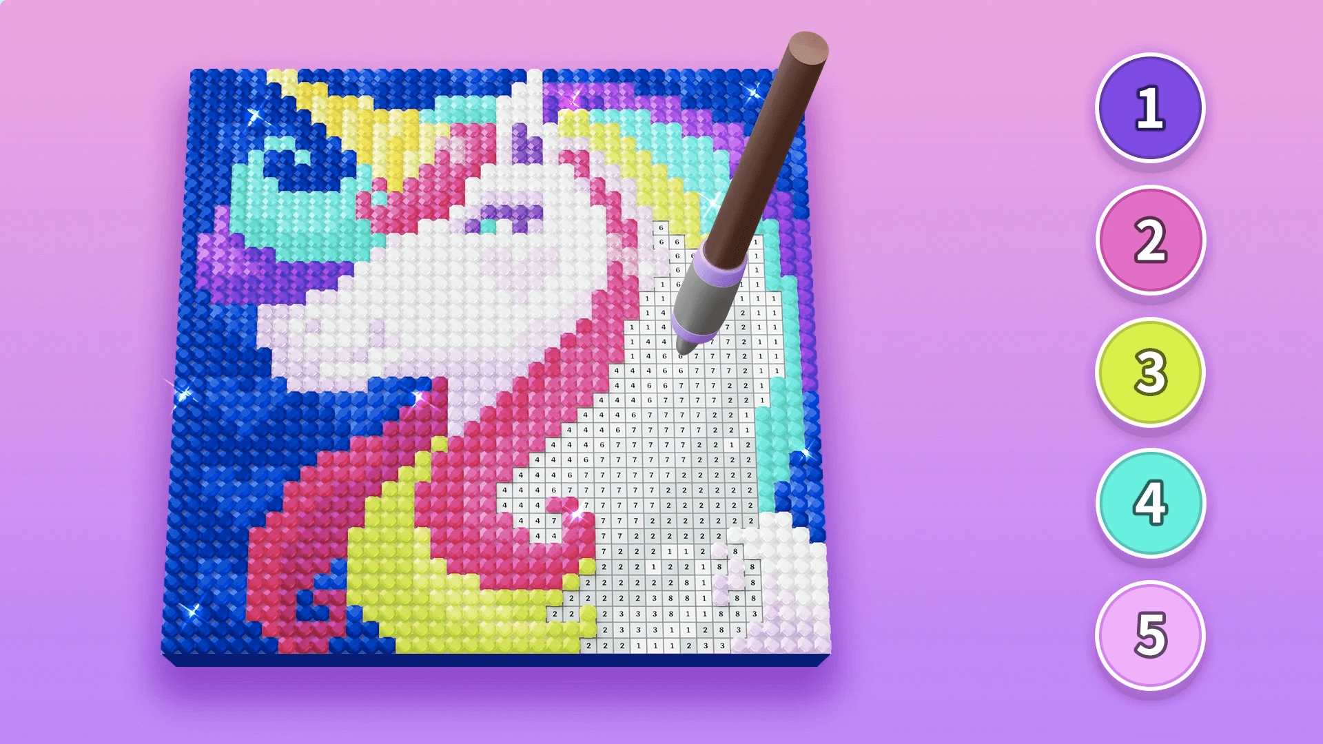 数字油画钻石填色合集图2