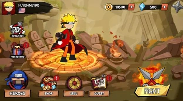 火柴人忍者格斗图3